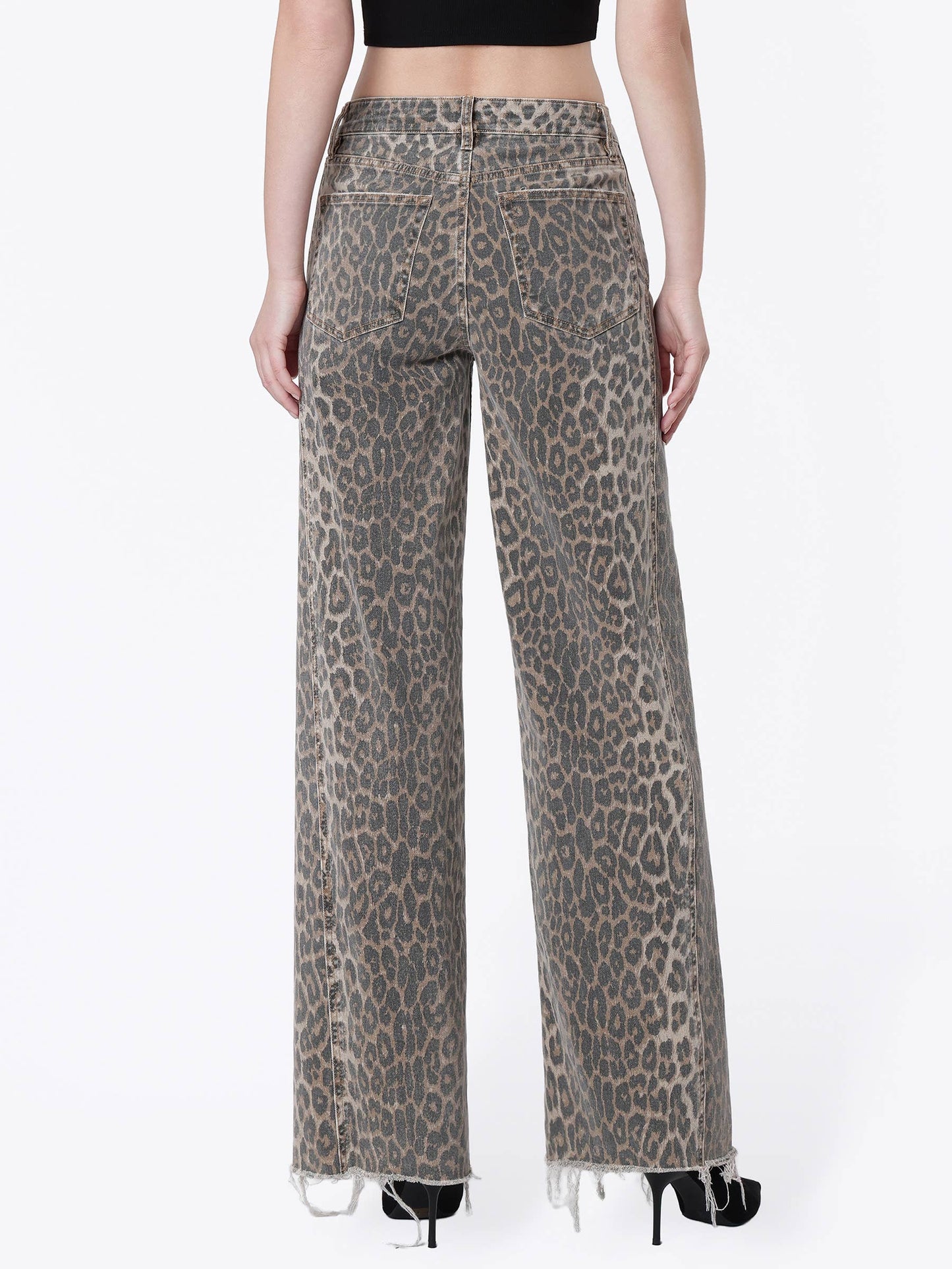 Out West Leopard Jeans