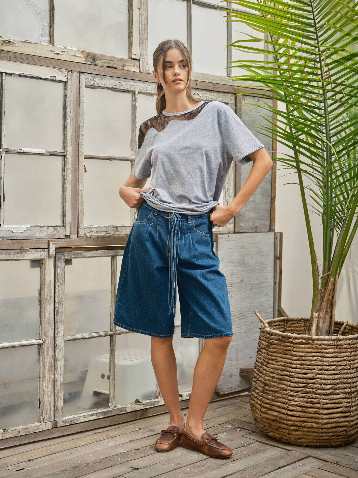 Camille Lace Tee
