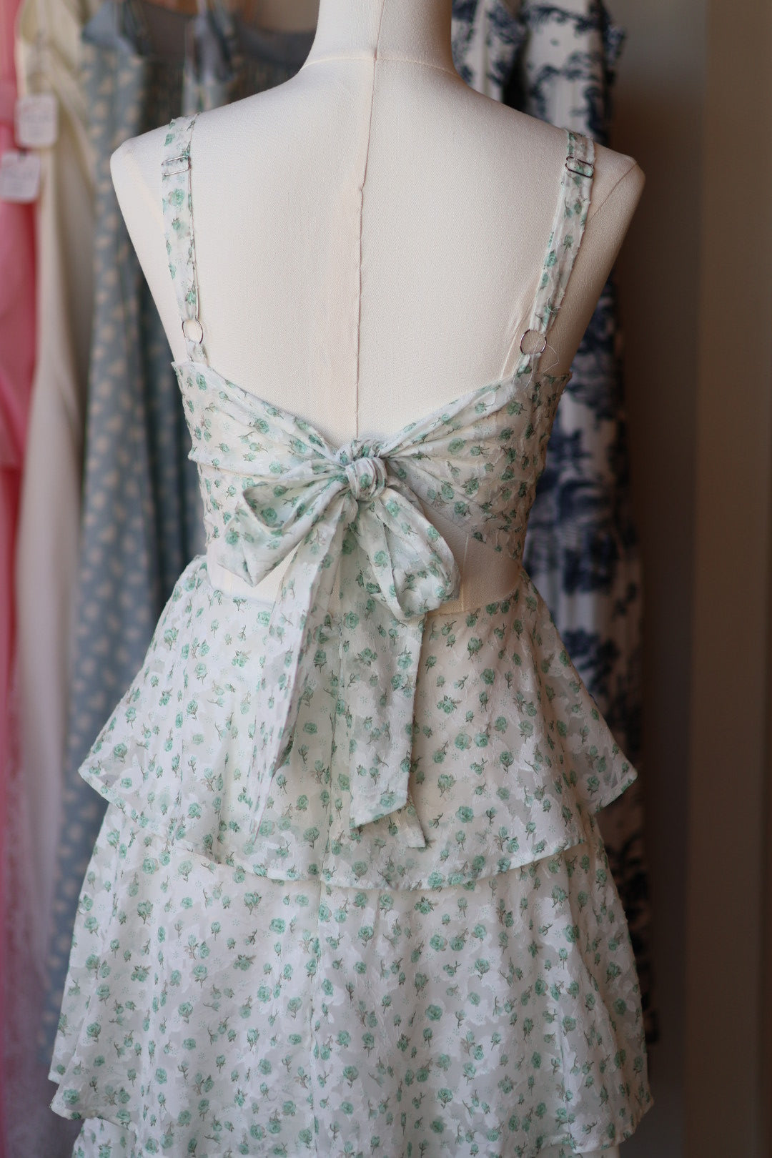 Sweet Pea Tiered Maxi Dress