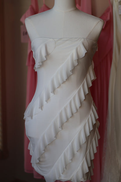 Moonlight Ruffle Mini Dress