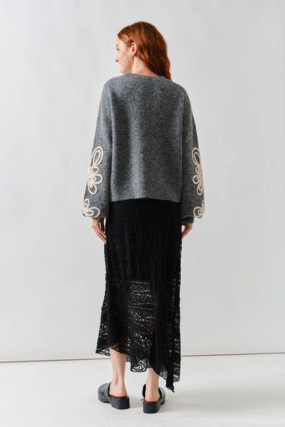 Charlotte Embroidered Sweater