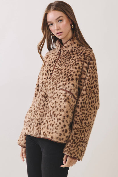 Wildwood Leopard Pullover