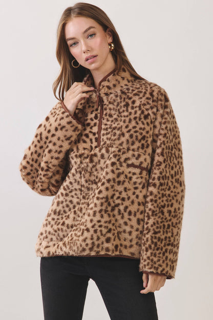 Wildwood Leopard Pullover