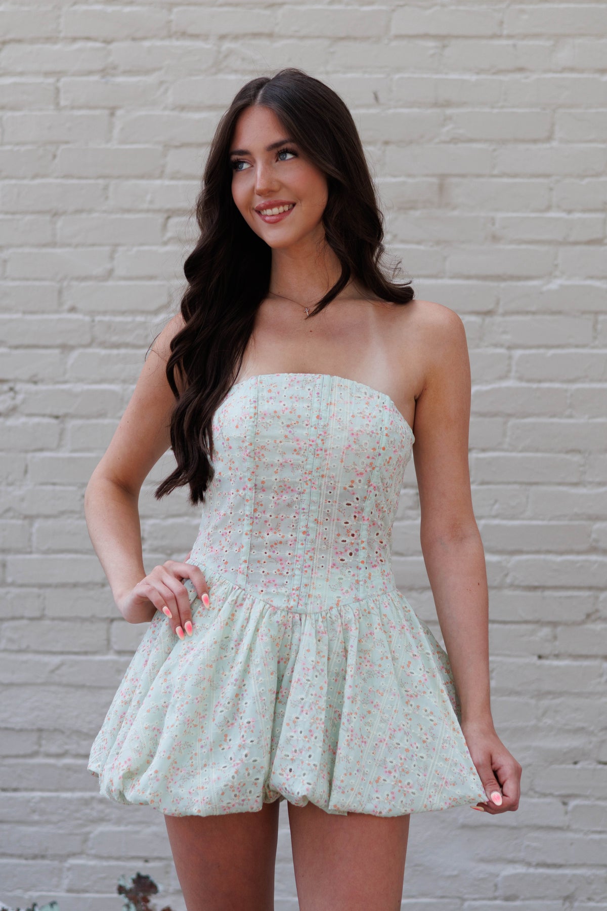 Mint Julep Bubble Dress