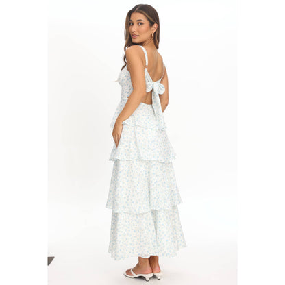 Sweet Pea Tiered Maxi Dress