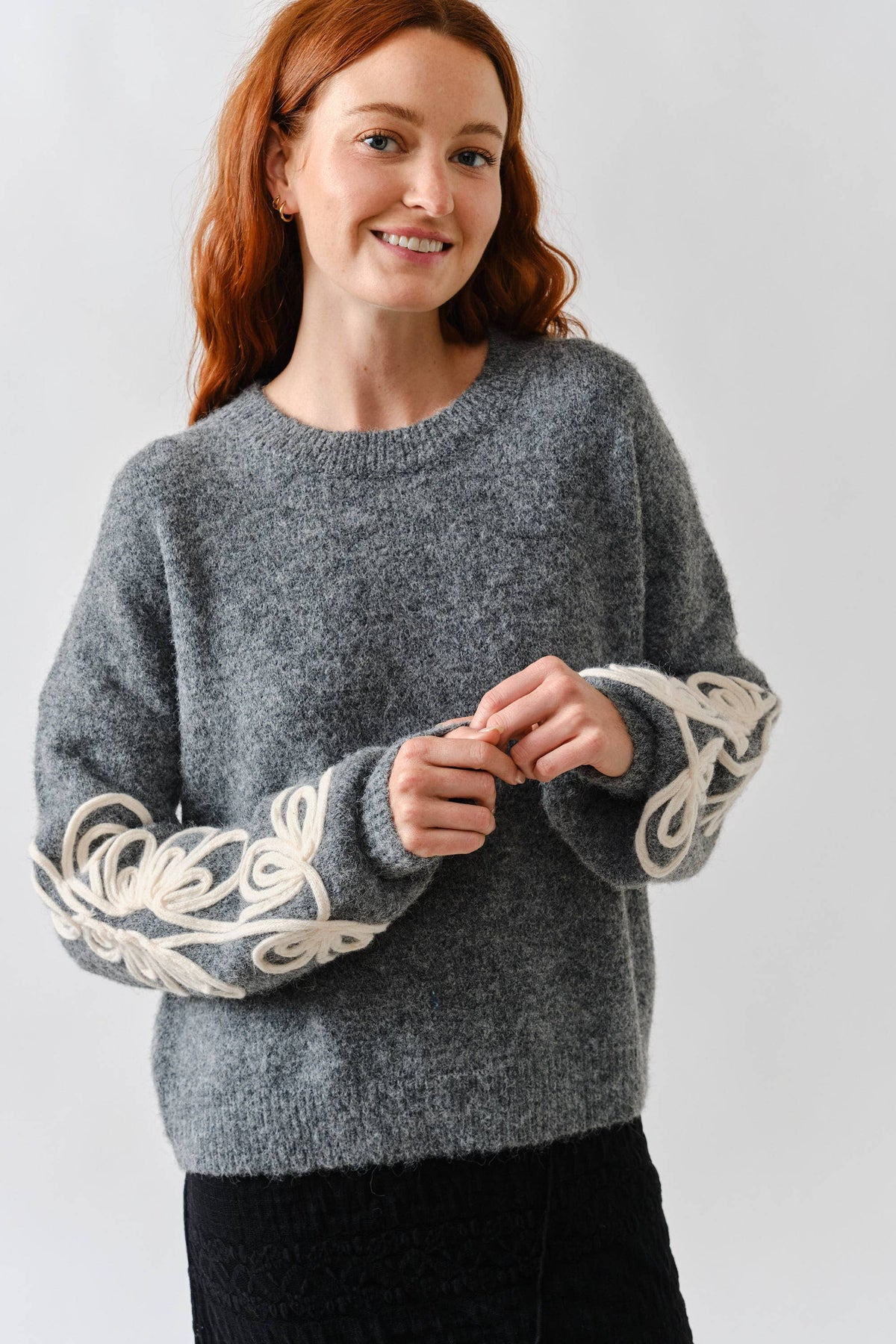 Charlotte Embroidered Sweater