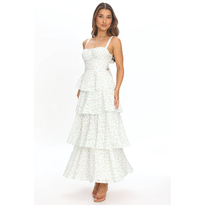 Sweet Pea Tiered Maxi Dress