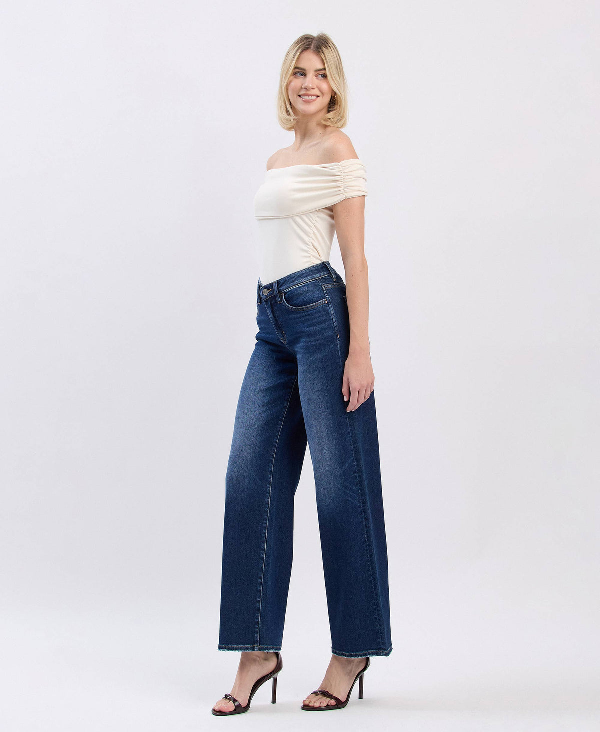 Hudson Wide Leg Jean