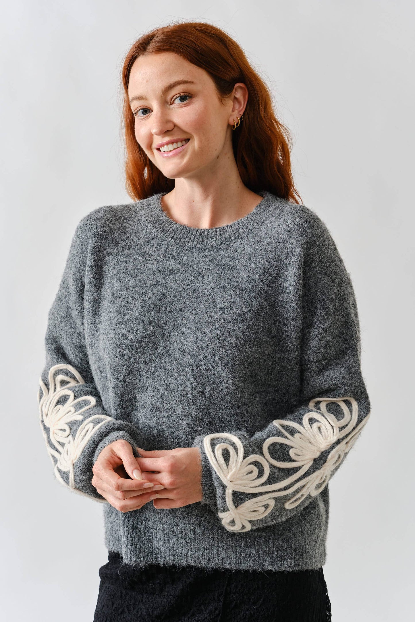 Charlotte Embroidered Sweater