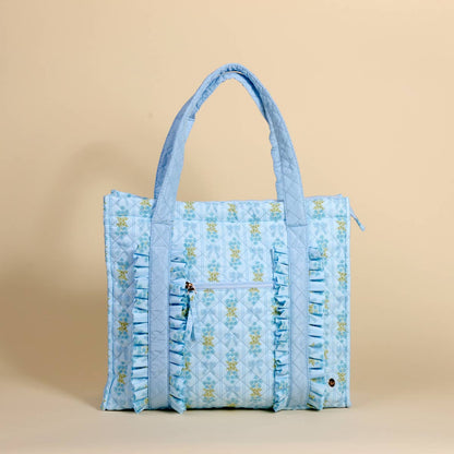Bluebell Quilted Tote