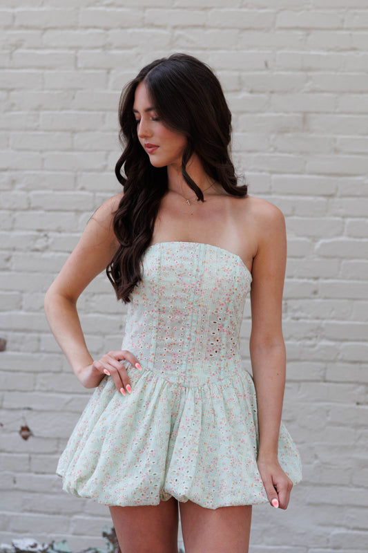 Mint Julep Bubble Dress