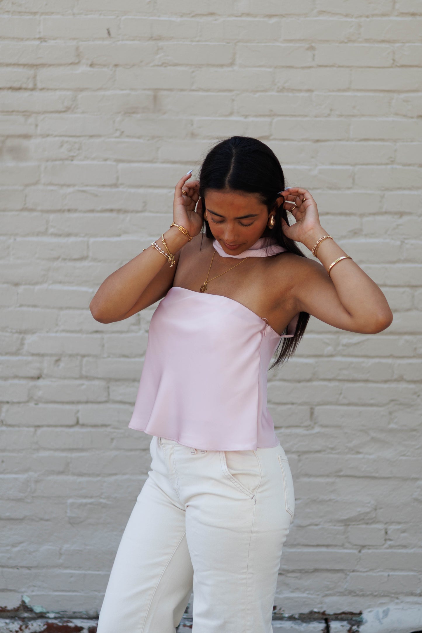 Sienna Satin Top