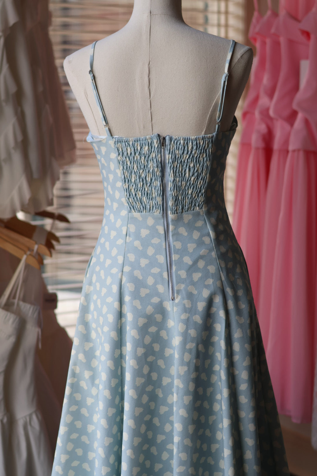 Dotted Maxi Dress