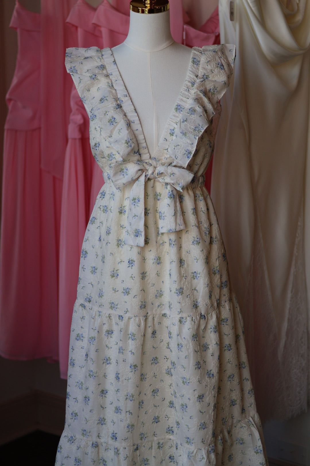 Hydrangea Maxi Dress