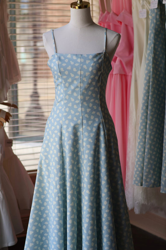 Dotted Maxi Dress