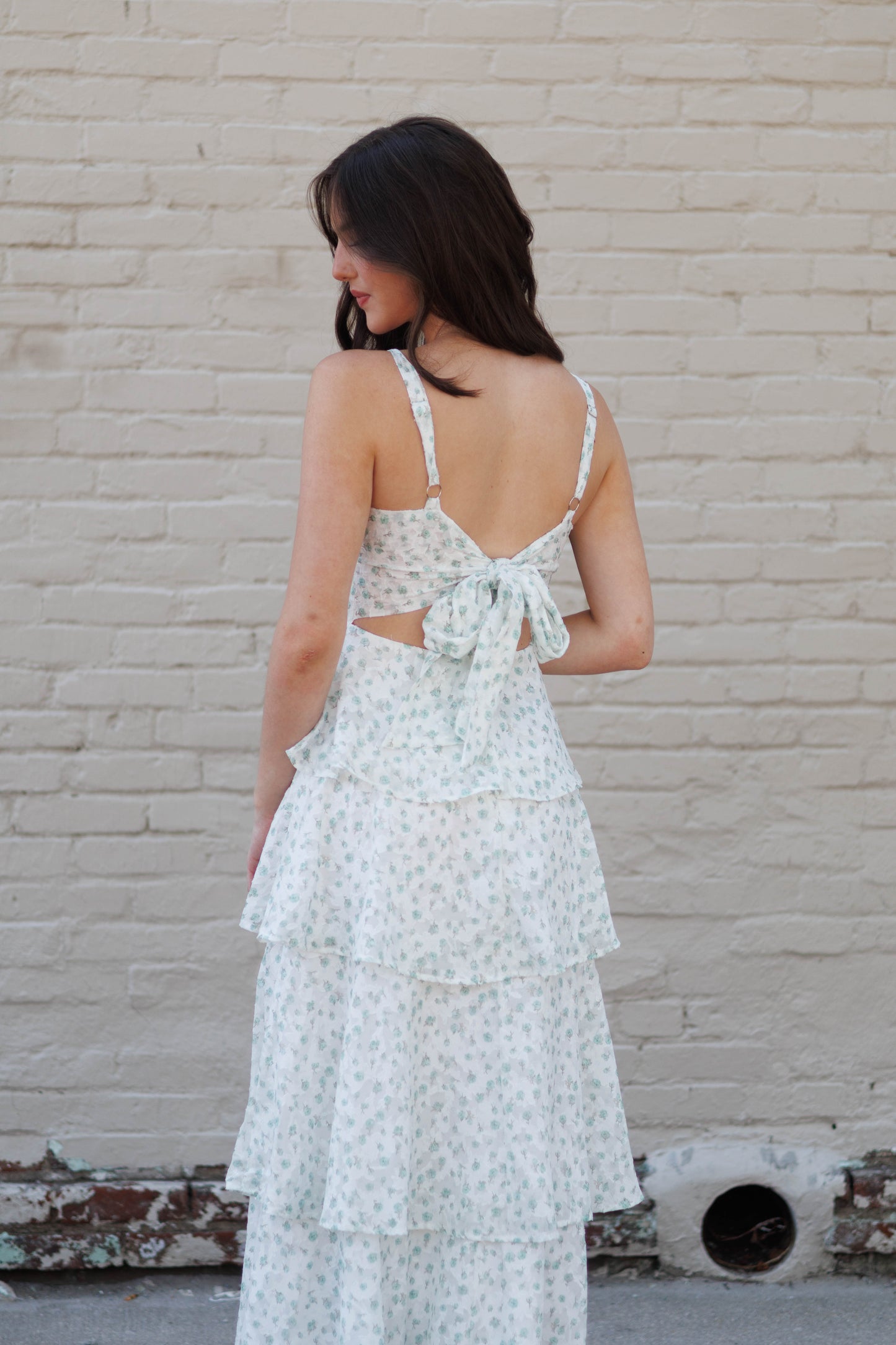 Sweet Pea Tiered Maxi Dress