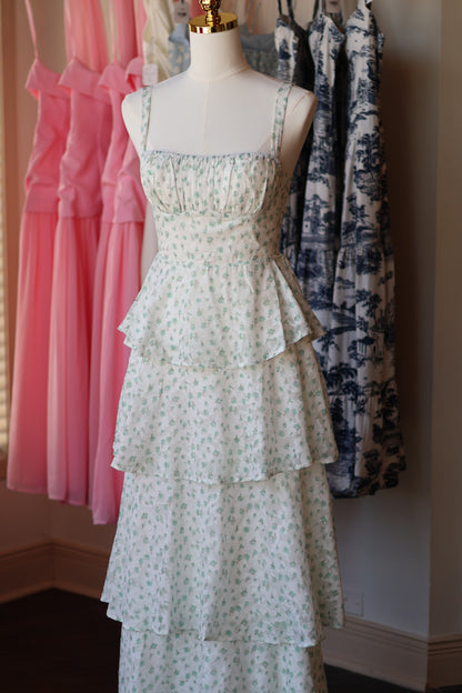 Sweet Pea Tiered Maxi Dress