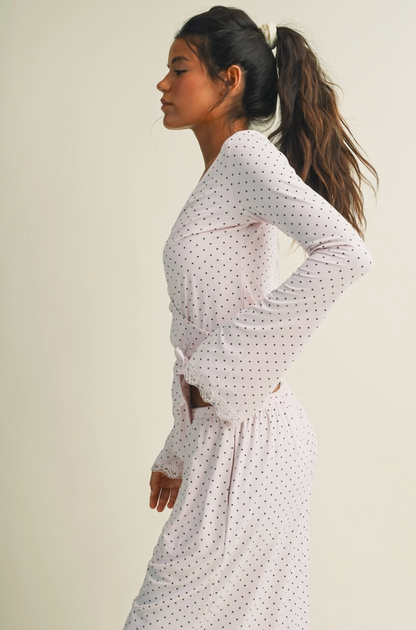 Meet Cute Wrap Top