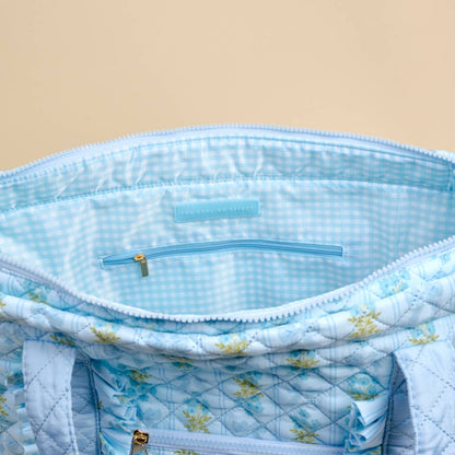 Bluebell Quilted Tote