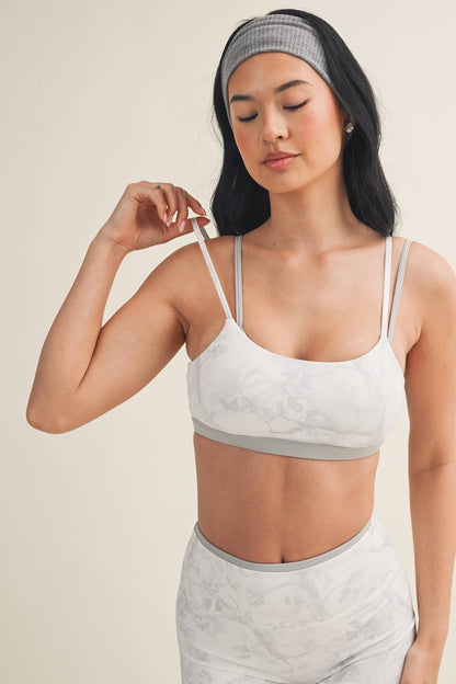 Color It Camo Sports Bra (Pink)